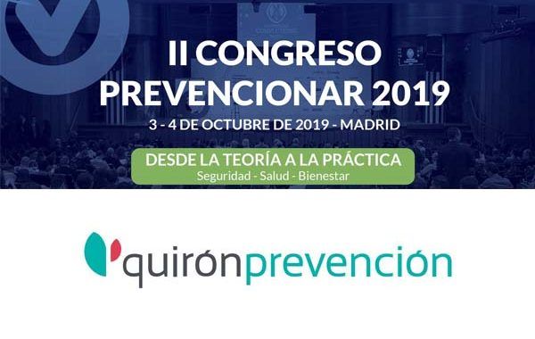 Conoce las actividades que QuirónPrevención llevará a cabo en el #CongresoPrevencionar