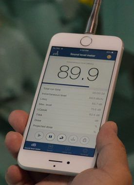 Aplicación de NIOSH para medir el nivel de sonido (revisada y actualizada)