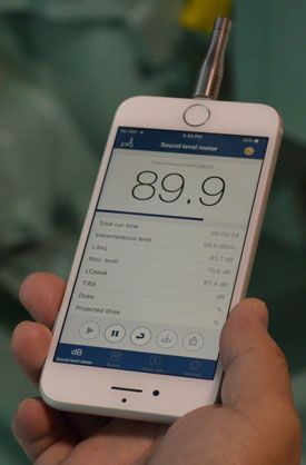 Aplicación de NIOSH para medir el nivel de sonido (revisada y actualizada)