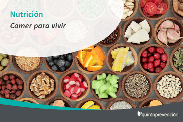 Comer para vivir, un concepto que hemos olvidado