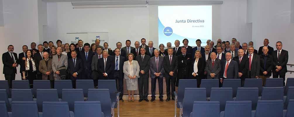 El presidente de la CEV, Salvador Navarro, preside la Junta Directiva de Unión de Mutuas