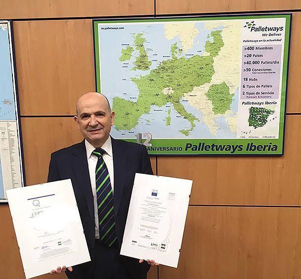Palletways Iberia logra la certificación ISO 45001: 2018