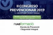 La Escuela de Prevención y Seguridad Integral de la UAB se suma al II Congreso Prevencionar 2019