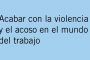 Informe de la OIT sobre la violencia y el acoso en el mundo del trabajo