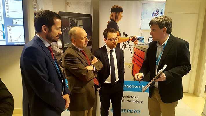 Más de 120 empresas de la Comunidad de Madrid visitan el showroom de Prevención de Asepeyo