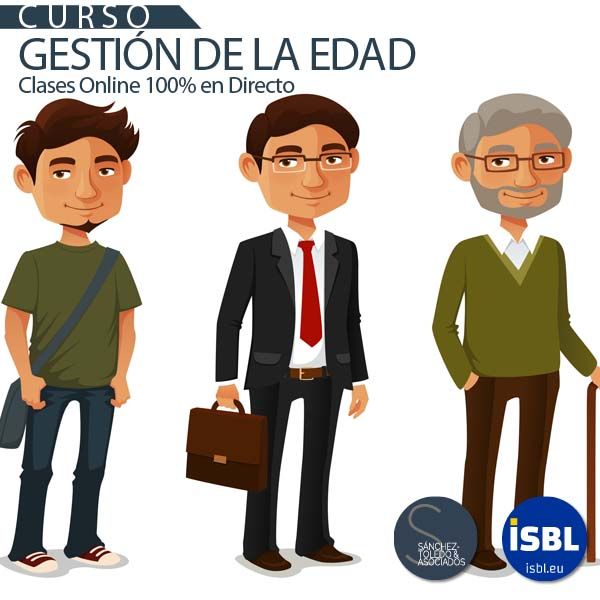 Curso Gestión de la Edad | Última semana de matricula - 100% OnLine