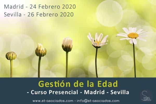 1ER Curso en Sevilla sobre la Gestión de la Edad ¿te lo vas a perder?
