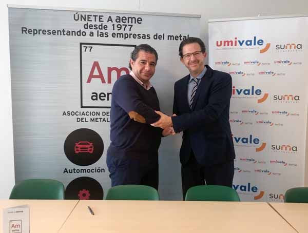 AEME y umivale firman un convenio de colaboración en pro del tejido empresarial ilicitano