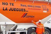 Cemex arranca la campaña “No te la juegues. Para, mira y cruza”