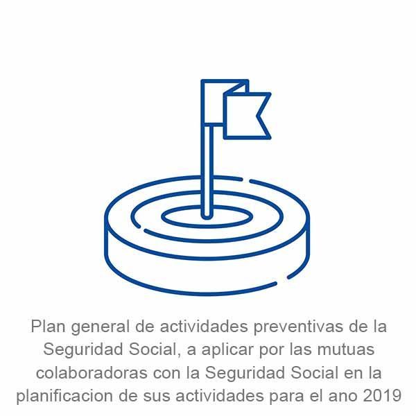 Publicado el nuevo plan general de actividades preventivas  a aplicar por las mutuas para el año 2019