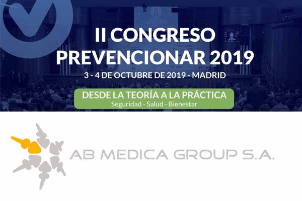 AB Medica Group patrocinador del II Congreso Prevencionar 2019