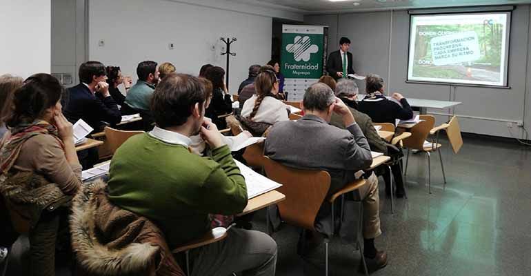 Fraternidad-Muprespa difunde a través de una treintena de charlas la campaña VISION ZERO