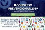 II Congreso Prevencionar: Declarado de interés científico-sanitario por la Consejería de Sanidad de la Comunidad de Madrid