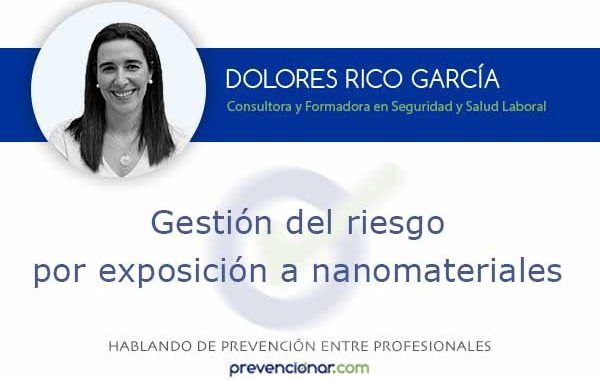 Gestión del riesgo por exposición a nanomateriales