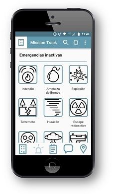 MISSION TRACK facilita la identificación y notificación de incidentes.