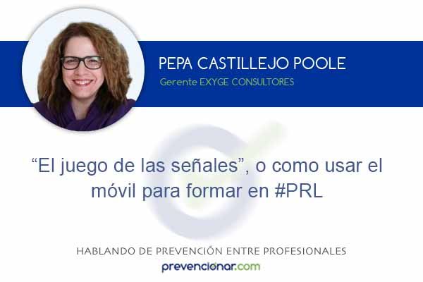 “El juego de las señales”, o como usar el móvil para formar en #PRL.
