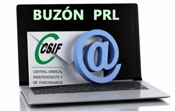 CSIF lanza el Buzón PRL un canal de comunicación para las personas trabajadoras y delegados de prevención