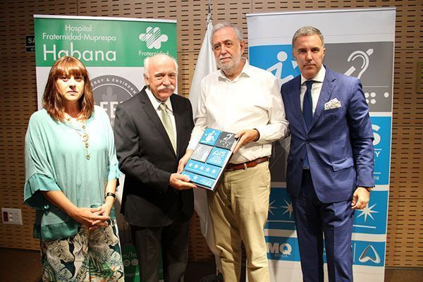 El Hospital Fraternidad-Muprespa Habana obtiene el  certificado AIS cinco estrellas, la máxima categoría en accesibilidad