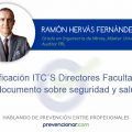 Modificación ITC´S Directores Facultativos y documento sobre seguridad y salud
