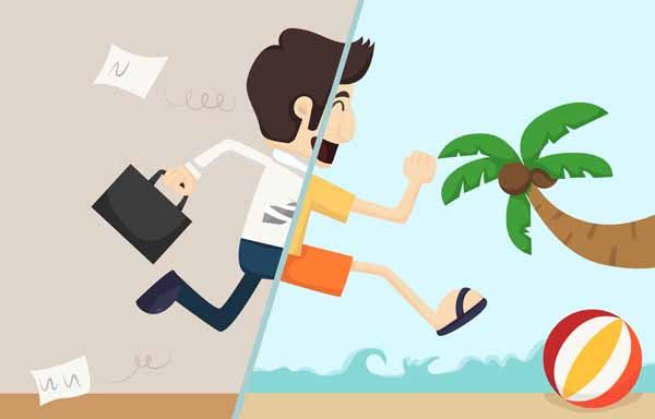 Estrés en vacaciones: 2 de cada 5 españoles tienen problemas para desconectar
