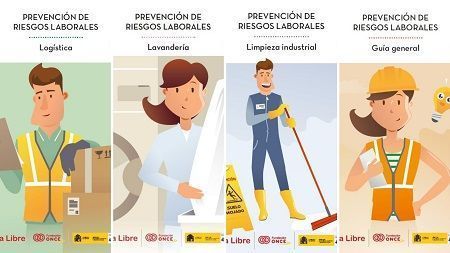 Fundación ONCE edita guías de prevención de riesgos laborales en lectura fácil