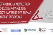 I Certamen de la ATSPRLC para técnicos de PRL por buenas prácticas preventivas