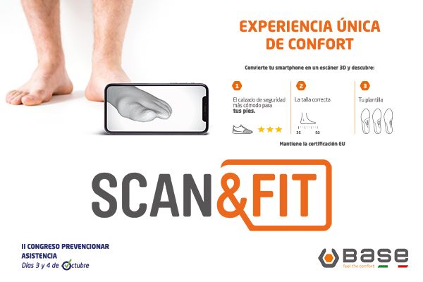 SCAN&FIT: Escoge y personaliza tu calzado de seguridad