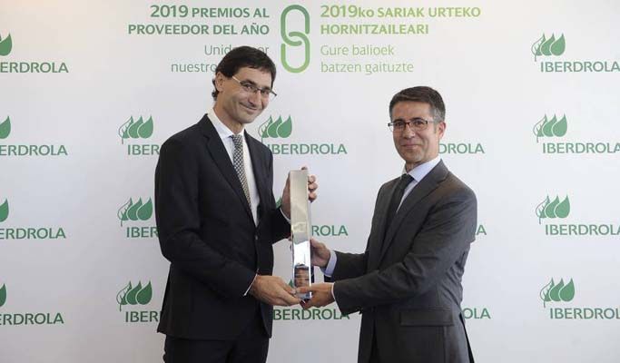 AOC Proyectos premiada por Iberdrola por su compromiso con la prevención de riesgos laborales
