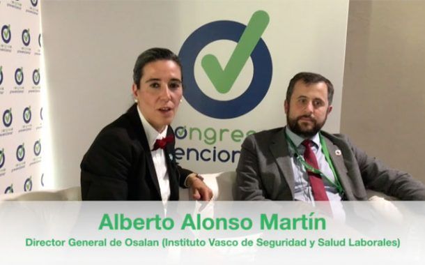 Entrevista al D. Alberto Alonso Martín, en el «Chester» del Congreso Prevencionar