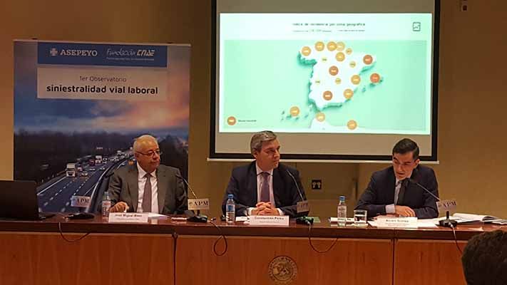 Asepeyo y Fundación CNAE presentan el I Observatorio de la siniestralidad vial laboralde España