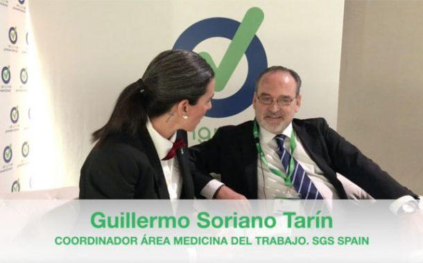 Entrevista al Dr. Guillermo Soriano Tarín en el «Chester» del Congreso Prevencionar