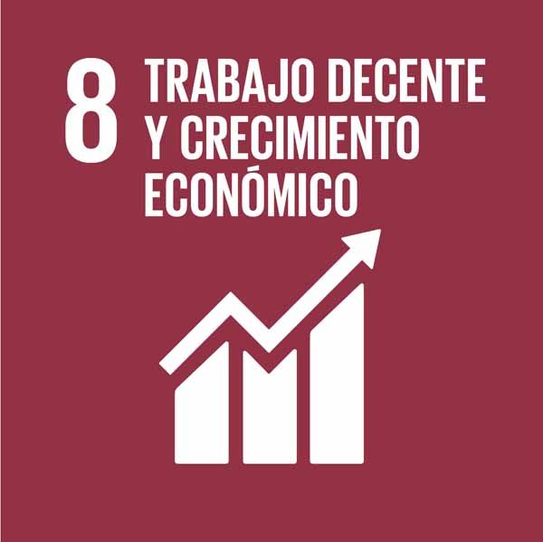 ODS 8: Promover el crecimiento económico inclusivo y sostenible, el empleo y el trabajo decente para todos