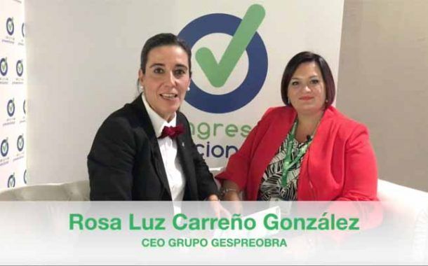 Entrevista a Rosa Luz Carreño , en el «Chester» del Congreso Prevencionar