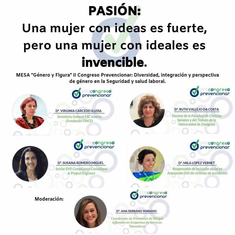 Género y figura: Diversidad, integración y perspectiva de género en la seguridad y salud laboral