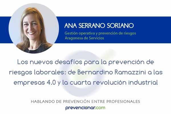 De Bernardino Ramazzini a las empresas 4.0 y la cuarta revolución industrial