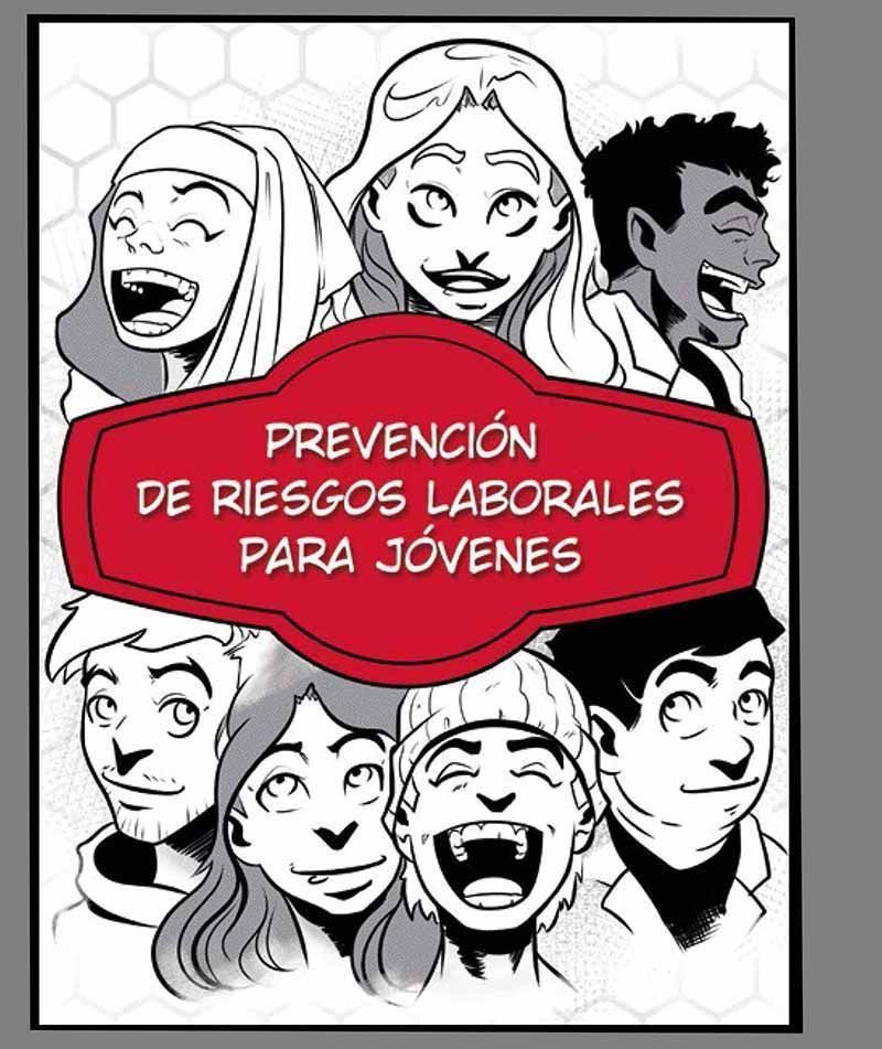 UGT edita un cómic para informar a las personas jóvenes de los riesgos en el trabajo
