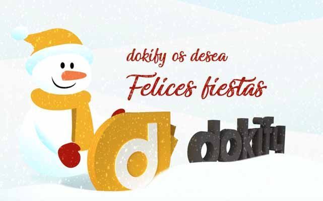 dokify os desea Felices Fiestas