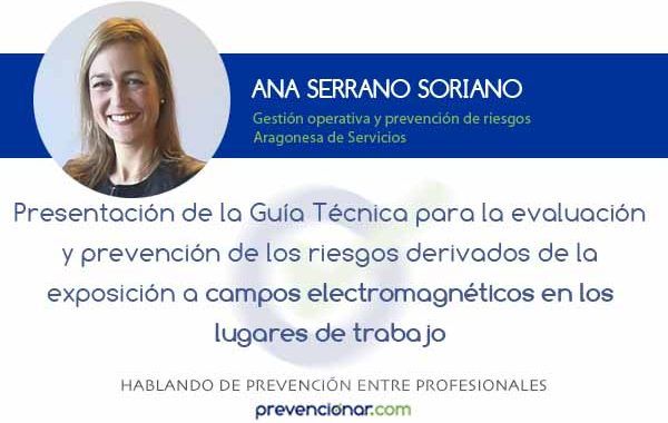 Presentación de la Guía Técnica para la evaluación y prevención de los riesgos derivados de la exposición a campos electromagnéticos en los lugares de trabajo