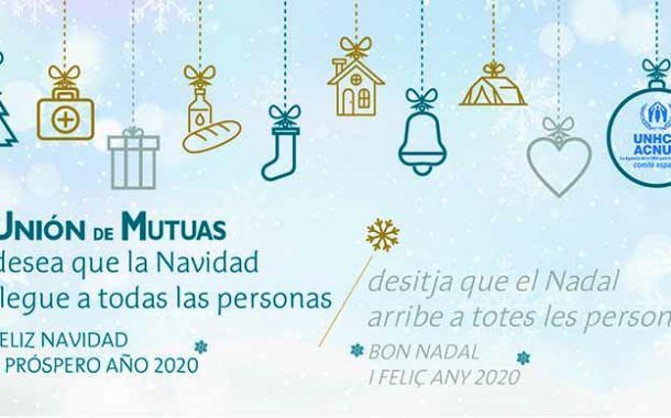 Unión de Mutuas desea que la Navidad llegue a todas las personas