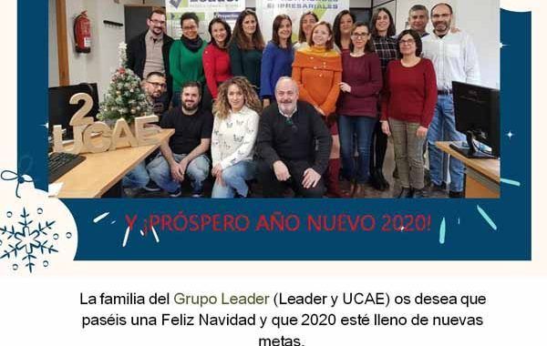 ¡Feliz Navidad! y ¡Próspero año nuevo 2020!