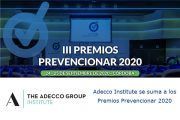 Adecco Institute se suma a los Premios Prevencionar 2020