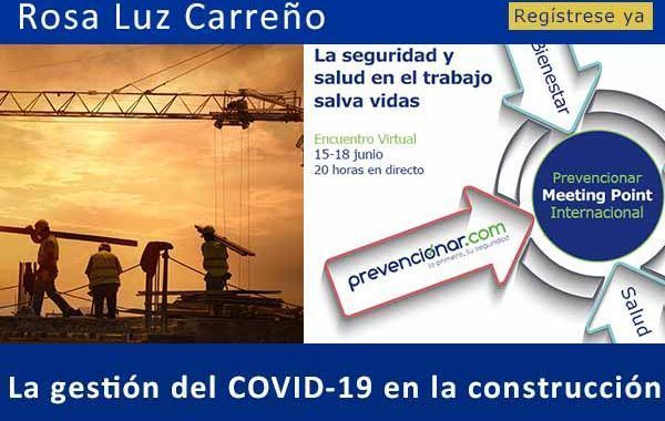 #webinar La gestión del COVID-19 en la construcción