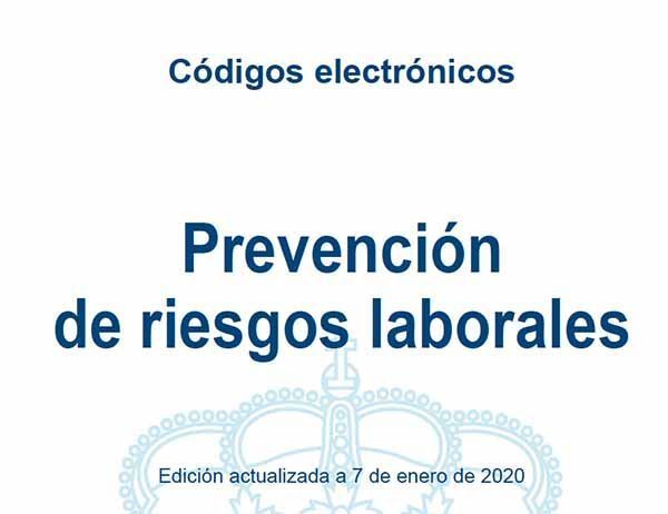 Códigos electrónicos: Prevención de Riesgos Laborales