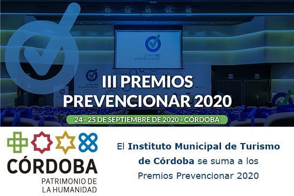 El Instituto Municipal de Turismo de Córdoba se suma a los Premios Prevencionar 2020