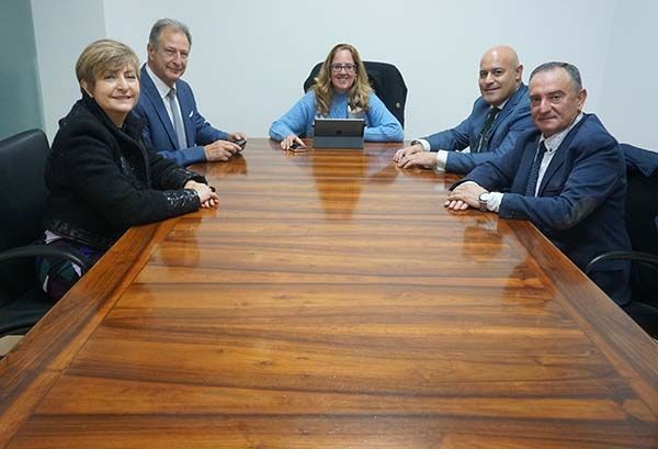 Reunión con la junta directiva del Colegio de Graduados Sociales de la Región de Murcia