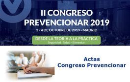 Actas del II Congreso Prevencionar 2019