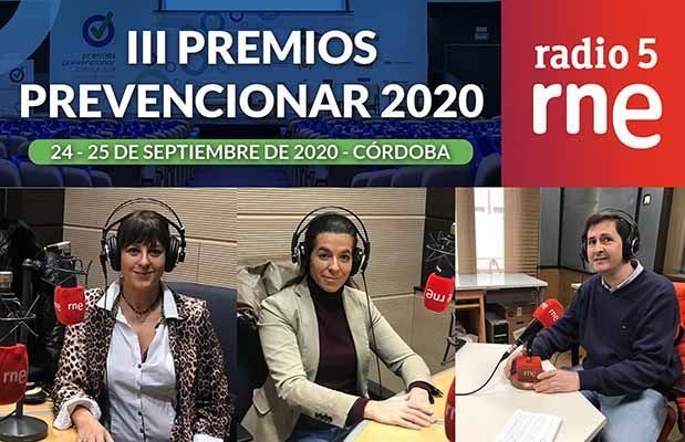 Los Premios Prevencionar visitan RNE