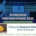 Premios Prevencionar EMPRESA SALUDABLE