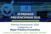 Premios Prevencionar 2020: Categoría a la Mejor Práctica Preventiva - Presenta tu candidatura