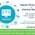 webinar nuevas formas de formación en prevención de riesgos laborales